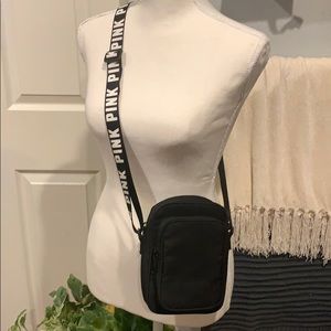 PINK crossbody purse with adjustable strap